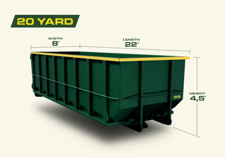 20-yard dumpster rental