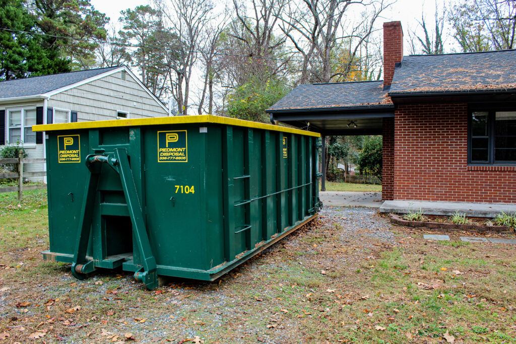 20-yard hook-lift dumpster rental